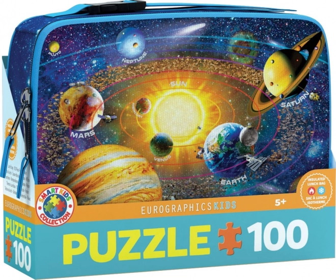 Puzzel in box Verkenning van het zonnestelsel 100 stukjes