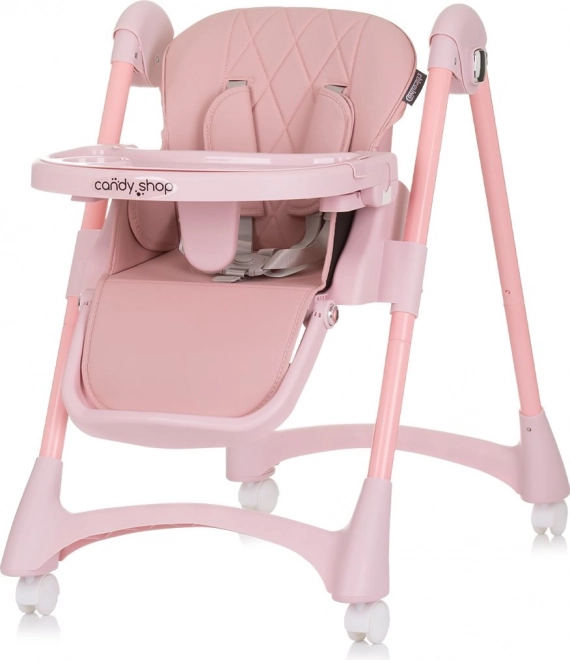 CHIPOLINO eetstoel Candy Shop Flamingo
