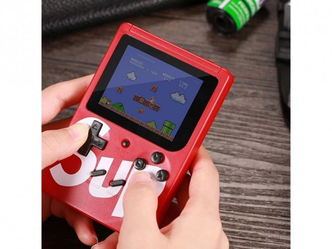 Mini draagbare retro console met 400 spellen