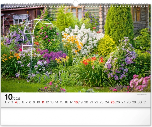 Wandkalender Tuinen 2026