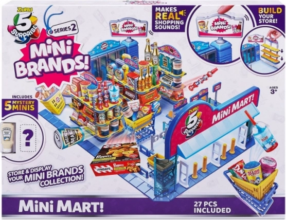 Figurenset Mini Brands Global Minimarket