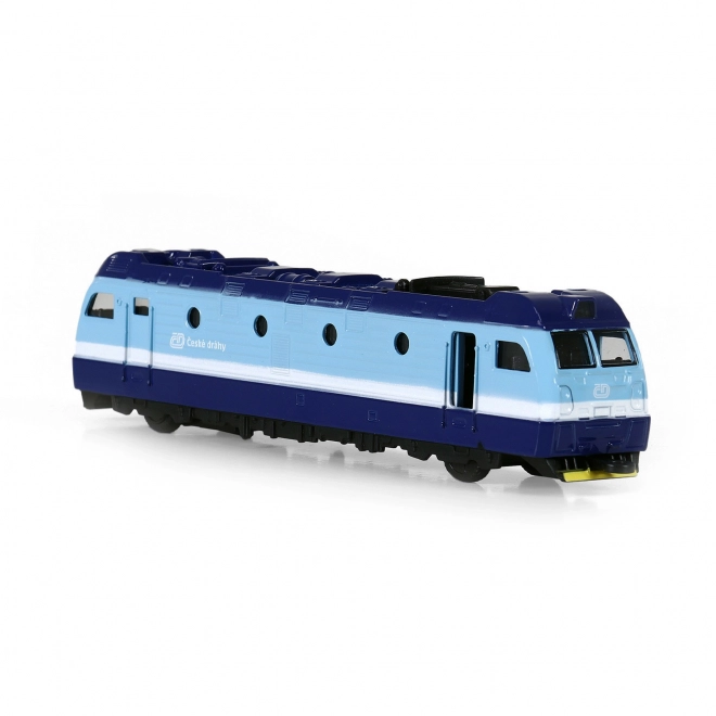 Metalen locomotief Česká Dráhy 17 cm