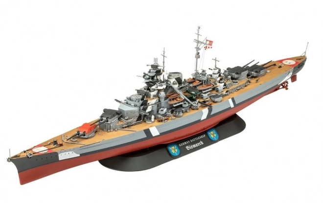 Cadeauset Revell Legendarische Bismarck 1/700