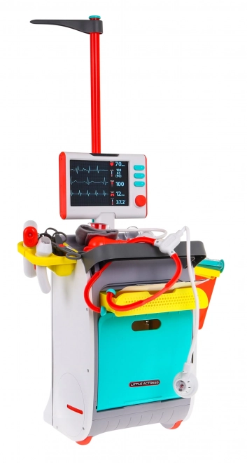 Dokterskarretje + interactieve röntgenfunctie ECG - 20 onderdelen