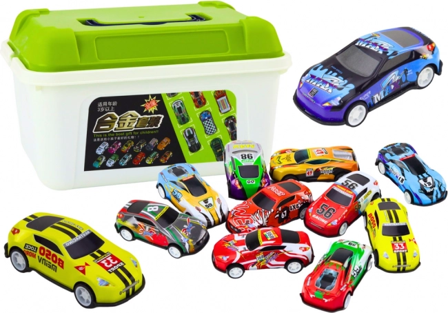 Autoset in Koffertje 50 stuks