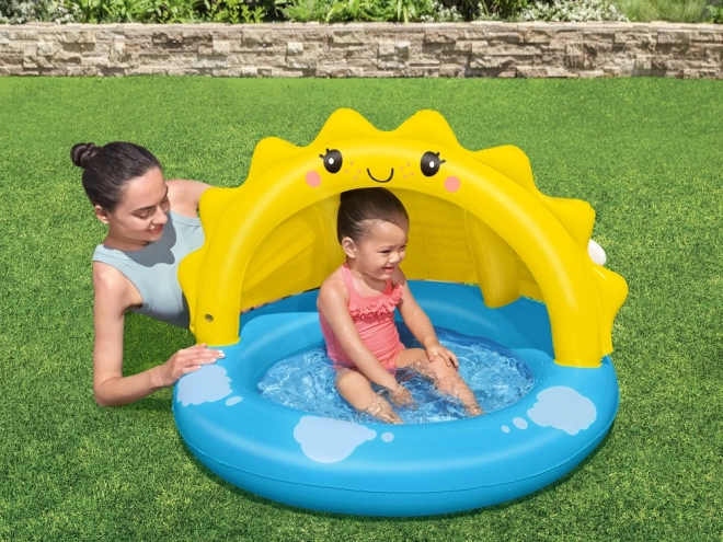 Kinderzwembadje met dak Zonnetje