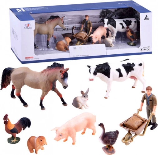 Boerderijfiguren set met boer – Collectie