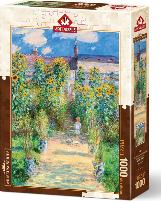 ART PUZZLE Puzzel Museum Serie: De Tuin van de Kunstenaar in Vetheuil 1000 Stukken