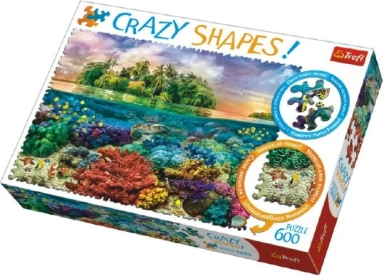 Puzzel 600 Crazy Shapes Tropisch eiland
