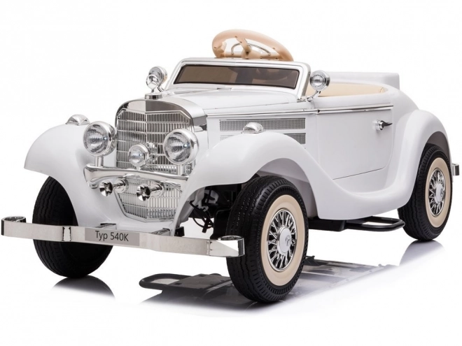Retro auto op accu Mercedes-Benz 540K – Wit