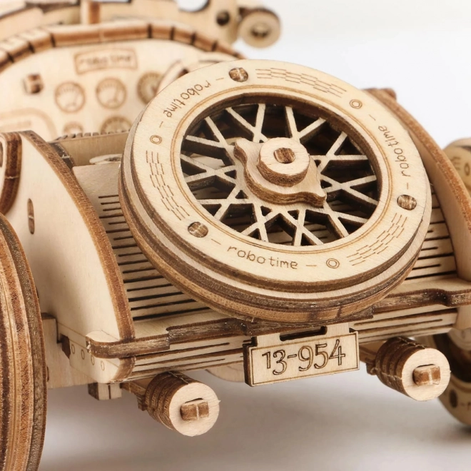 Racerauto U-9 Grand Prix - 3D houten bouwpakket