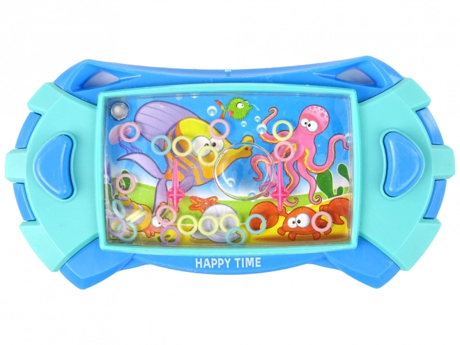 Water vaardigheidsspel zee dieren blauw console