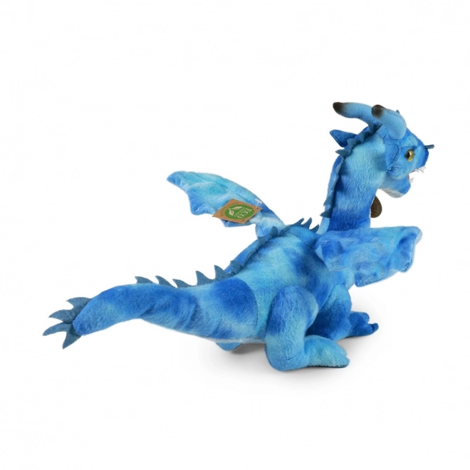 Rappa Pluche Draak 40 cm Blauw ECO-VRIENDELIJK