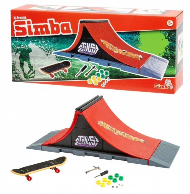 Mini skateboardset WOT met Utlimate Ramp