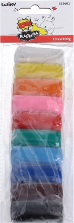 Boetseerklei 10 kleuren 200 g