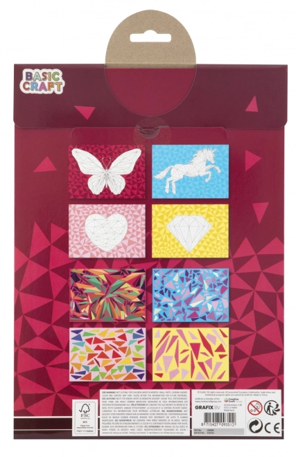 Stickerpuzzel volgens nummers A4