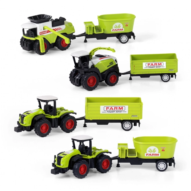 Tractor met aanhanger uit de collectie Mijn kleine boerderij