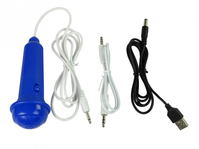 Elektrische piano toetsenbord voor kinderen Blue USB noten
