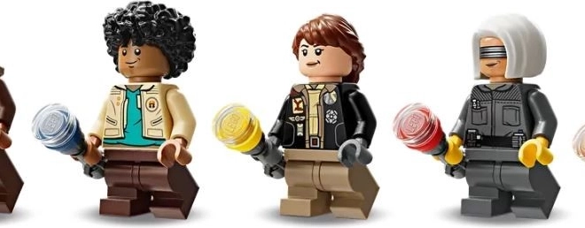 Vijf iconische minifiguren