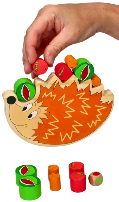 Balanceerspel met egel