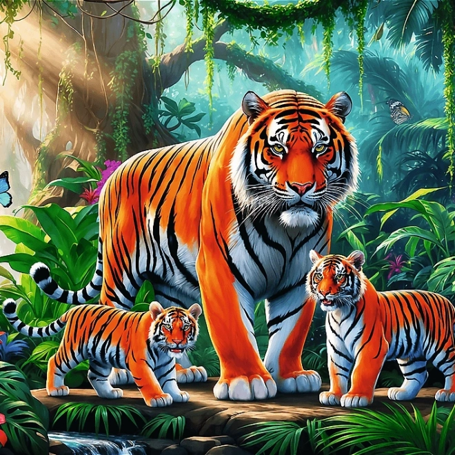 Puzzel Tijgergewoontes 200 stukjes