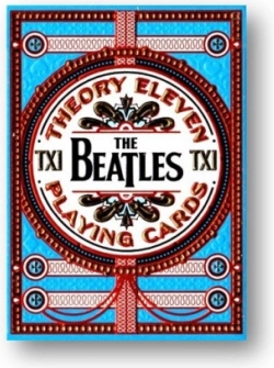 Speelkaarten The Beatles blauwe set