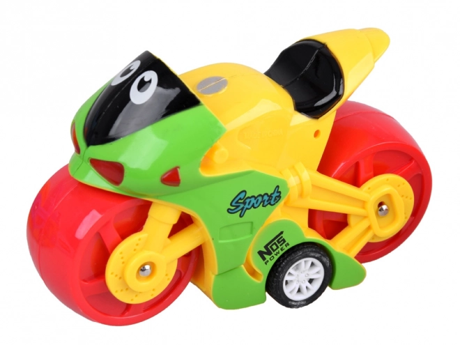 Kleurrijke kinder motor voor plezier