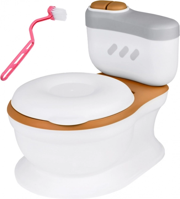 Zingend potje toilet voor kinderen met bakje voor vochtige doekjes