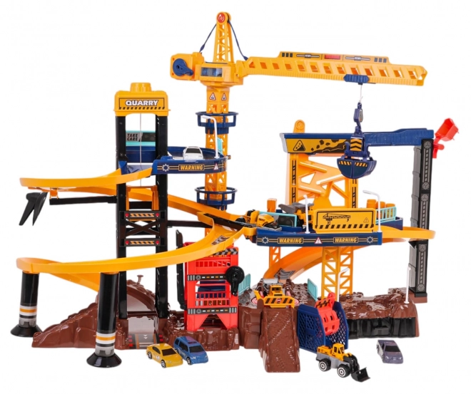 Interactieve garage met speelonderdelen en accessoires