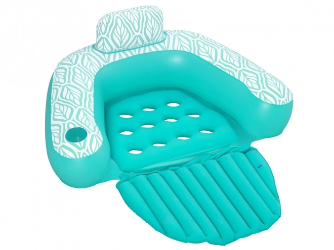 Luxe opblaasbare stoel Bestway voor op het water Deluxe Comfort