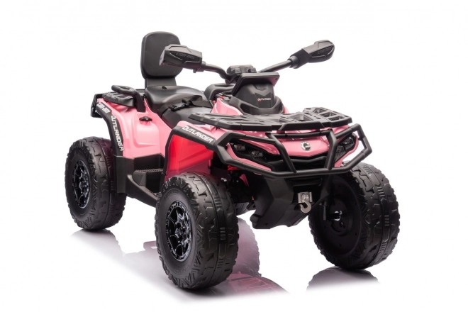 Elektrische kinderquad Outlander roze