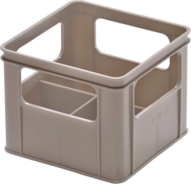 Box voor brede babyflessen, Grey Charm