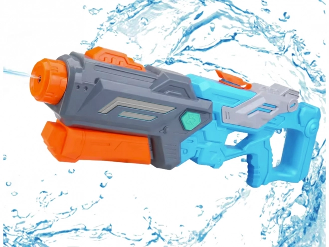 Grote waterpistool met pomp