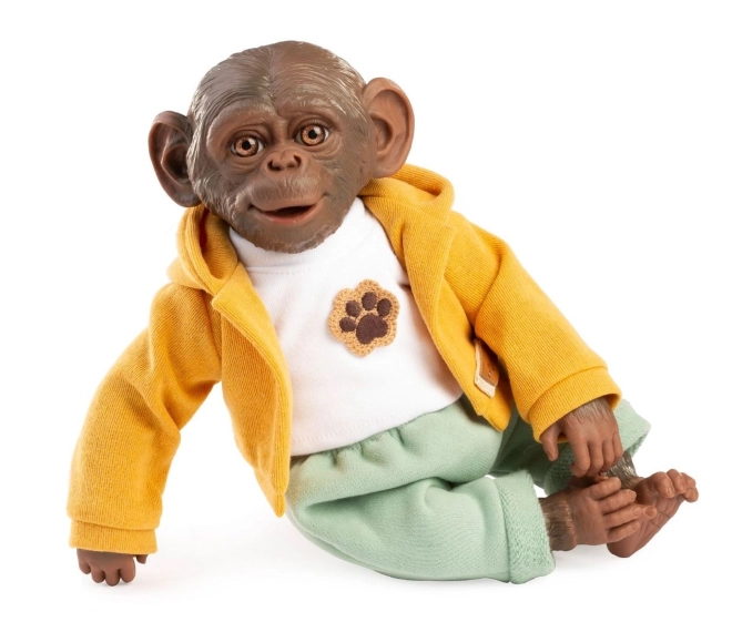 Guca 988 REBORN OPIČKA - realistische baby aap met zacht stoffen lichaam - 32 cm