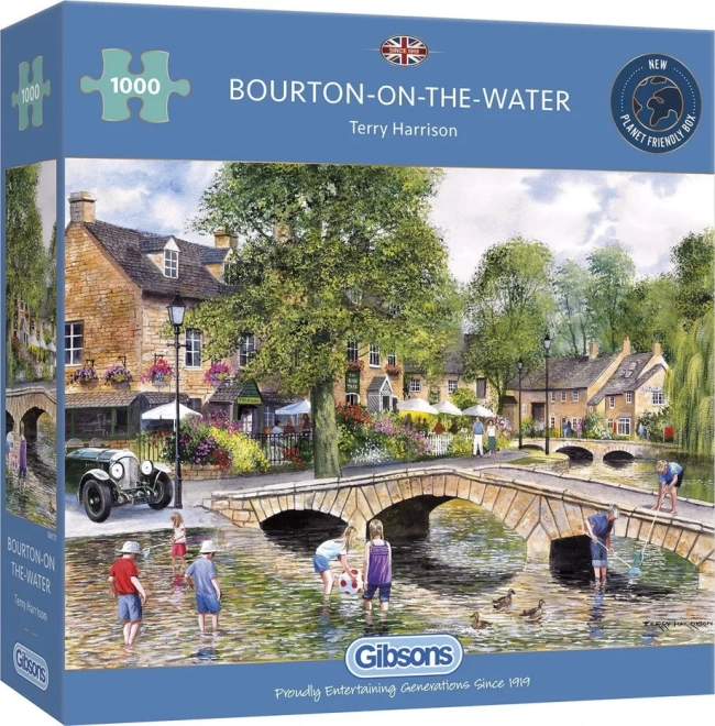 Puzzel Dorp Bourton-on-the-Water 1000 stukjes