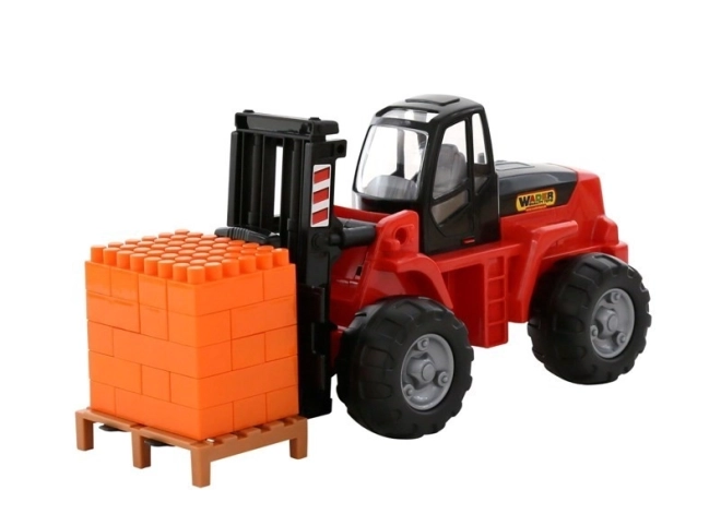 Heftruck en Bouwset SuperMix Wader