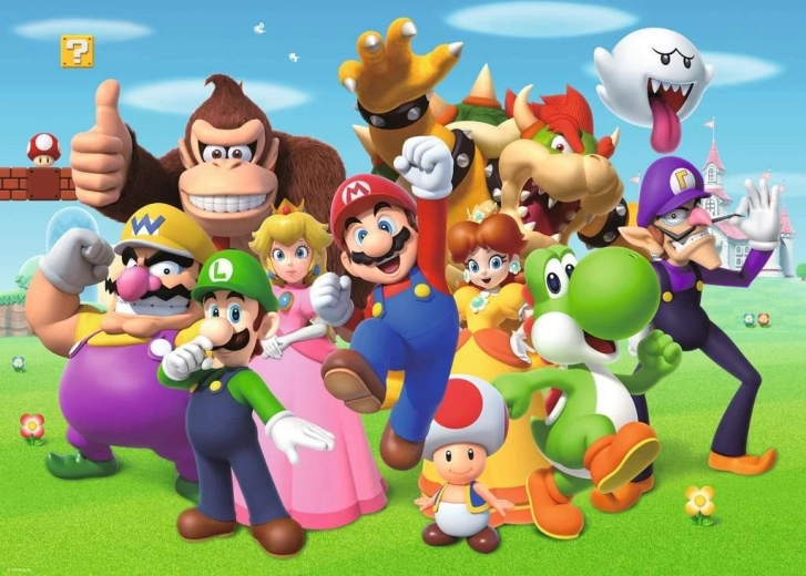 Puzzel Super Mario 1000 stukjes Ravensburger