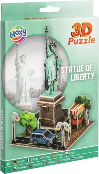 GRAFIX 3D-puzzel Vrijheidsbeeld 27 stukjes