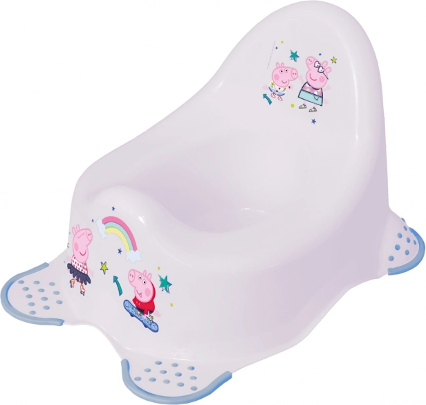 Kinder potje Peppa – wit, antislip