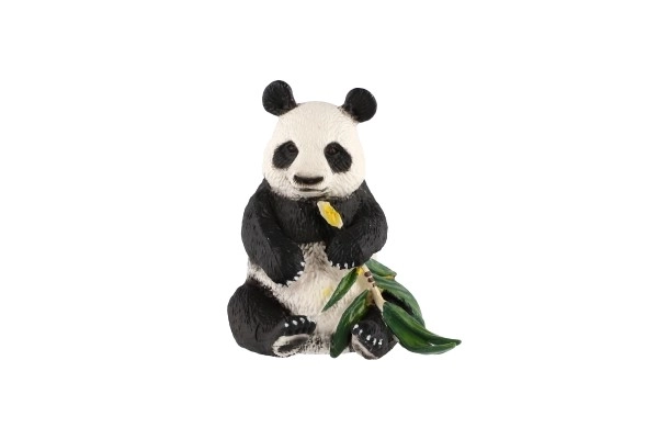 Panda grote zooted plastic 8cm in zak
