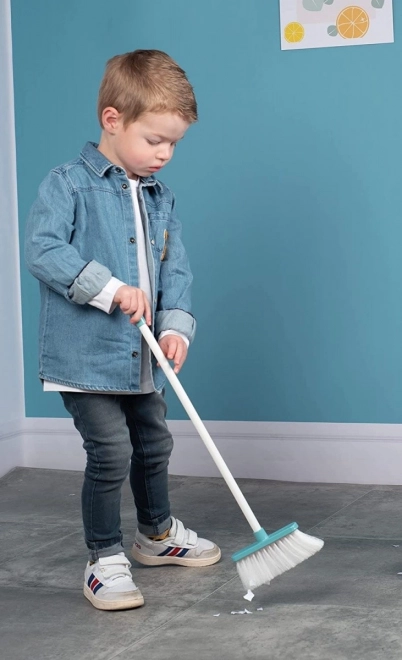 Creatief spel met de schoonmaakset