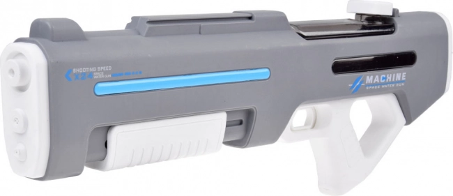 Elektrische waterpistool met dubbele sproeikop