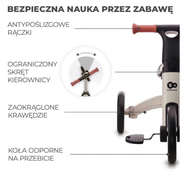 Driewieler 4TRIKE SILVER GREY