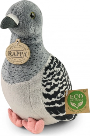 Pluchen duif 22 cm eco‑friendly RAPPA