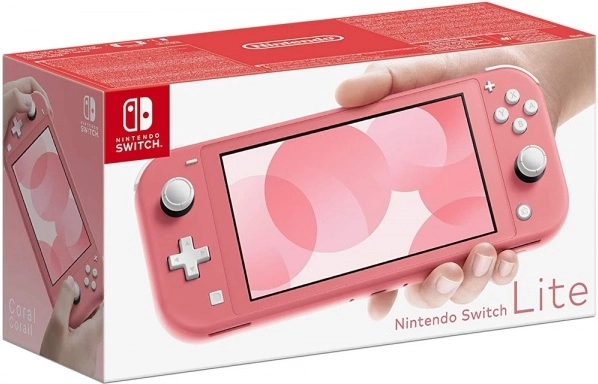 Nintendo Switch Lite coral