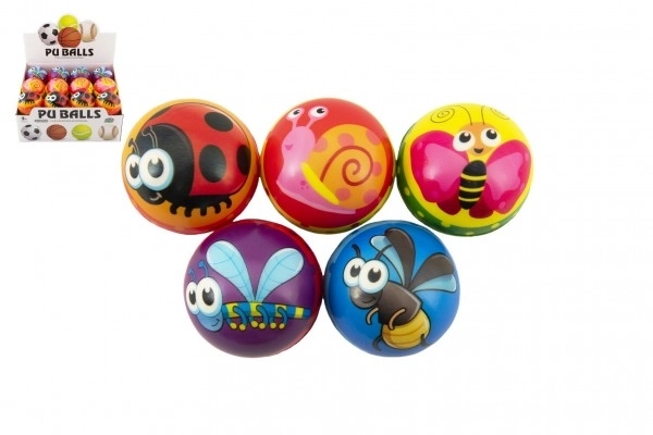 Bal 7 cm schuim mix soorten in zak