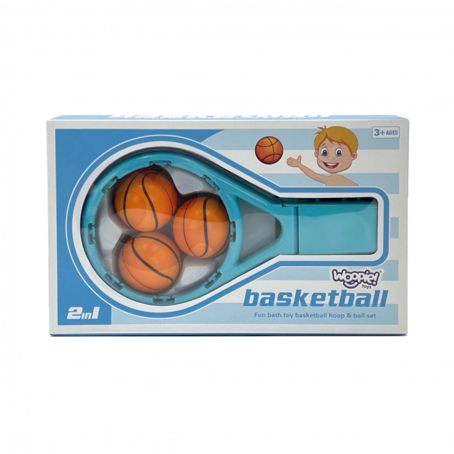 Woopie water speelgoed voor in bad basketbal + set van ballen 2v1
