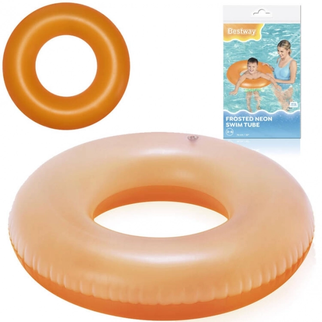 Opblaasbare ring Bestway oranje 76 cm – Oranje