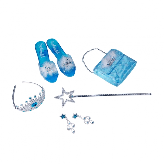 Set prinses winterrijk met handtas en schoentjes