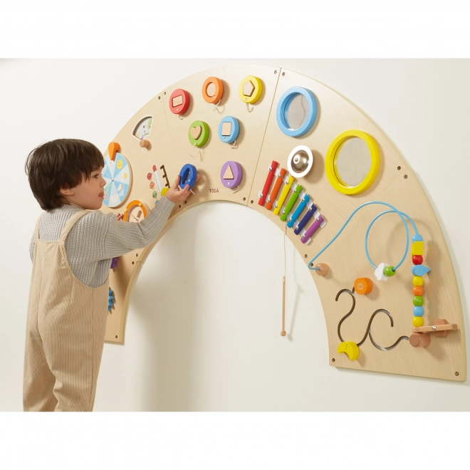VIGA wandmanipulatiebord Luk Montessori